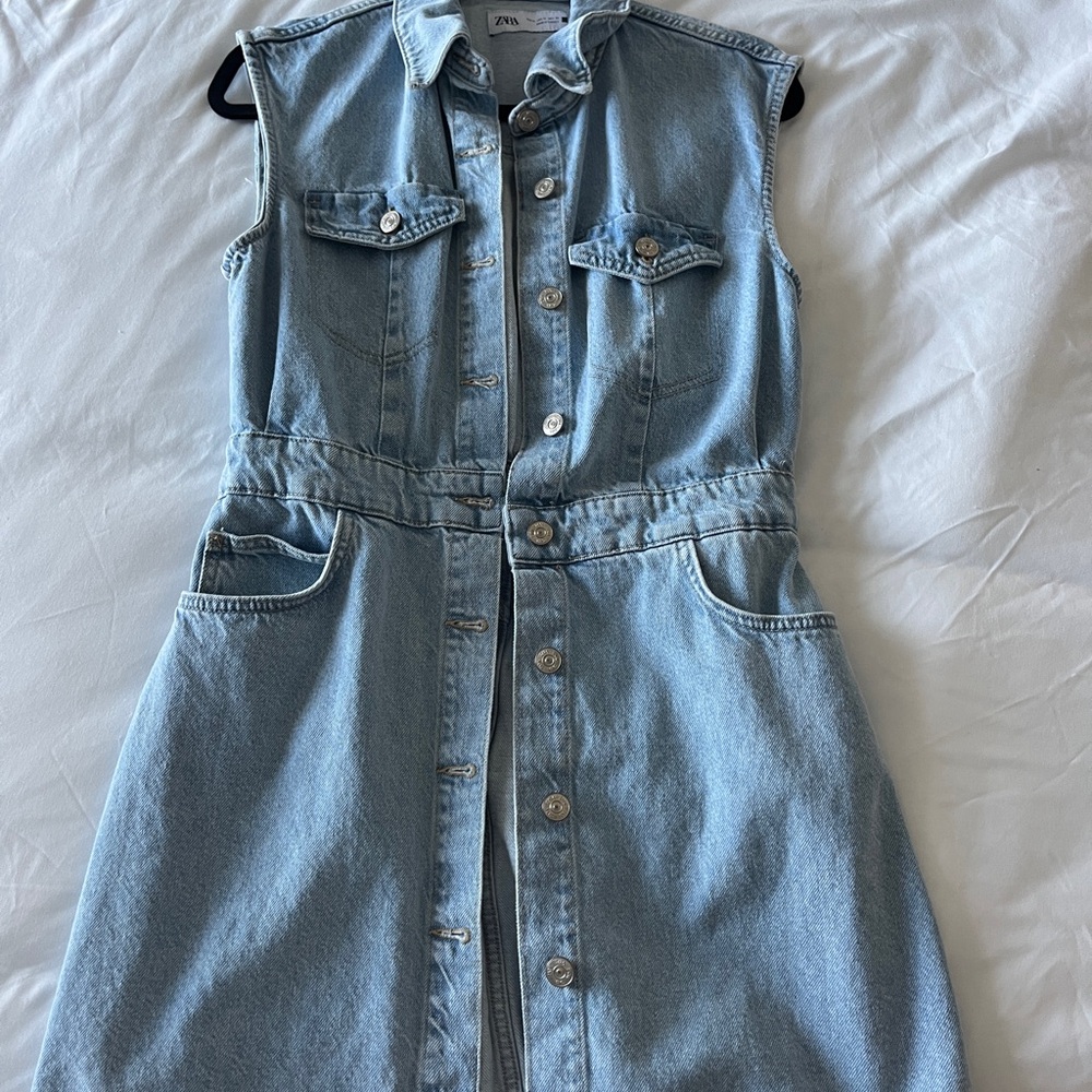 Zara Light Blue Denim Jacket